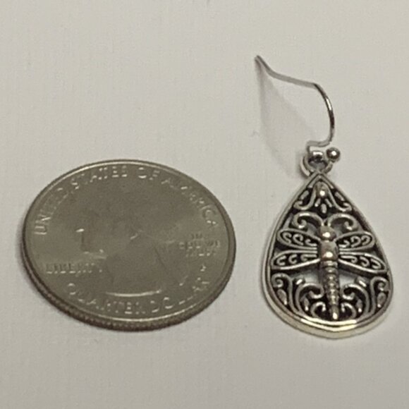 Dragonfly Earring, Insect Earring, Celtic Earring, Celtic Jewelry, Gift Idea - Picture 4 of 4